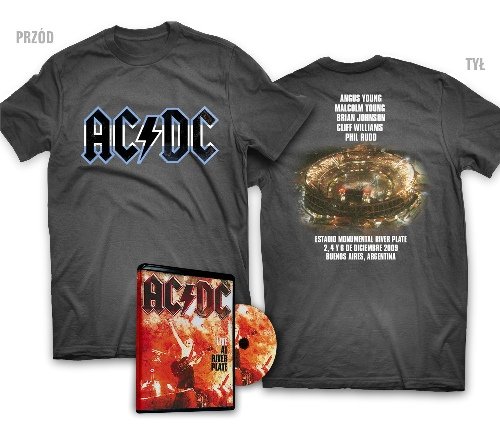 Live at River Plate + T-Shirt AC/DC