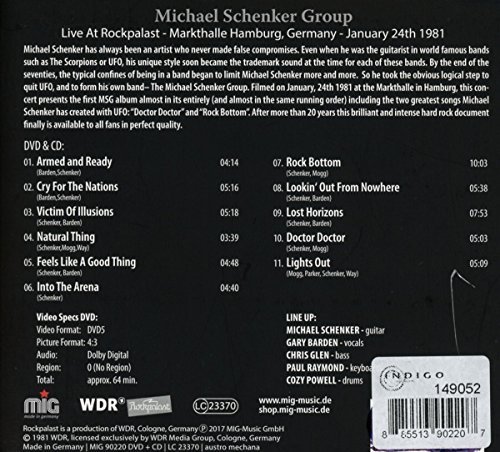Live At Rockpalast Schenker Michael Group