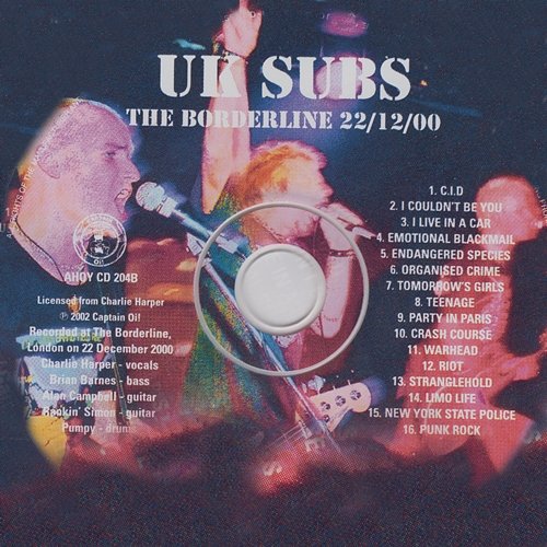 Live at the Borderline 22/12/00 UK Subs