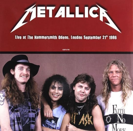 Live at The Hammersmith Odeon London September 21th 1986, płyta winylowa Metallica