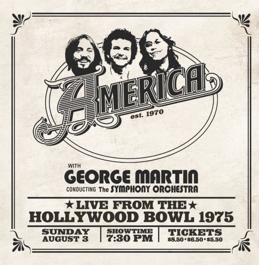 Live At the Hollywood Bowl 1975, płyta winylowa America