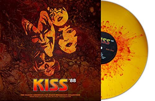 Live At The Ritz. New York 1988 (Orange/Red Splatter) Kiss