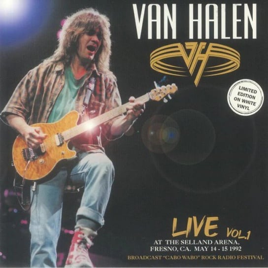 Live At The Selland Arena. Fresno. Ca. May 14-15 1992 - Vol. 1 (White), płyta winylowa Van Halen
