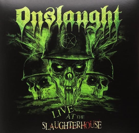 Live At The Slaughterhouse (Green), płyta winylowa Onslaught
