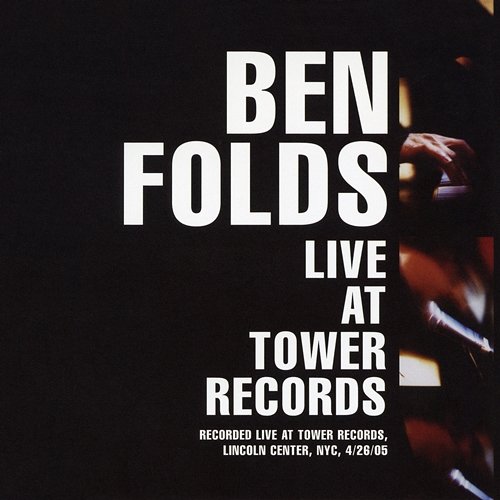 Live at Tower Records Ben Folds