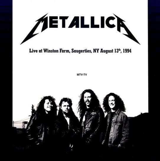 Live at Winston Farm Saugerties NY August 13 1994, płyta winylowa Metallica