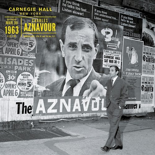Live au Carnegie Hall New York 1963 Charles Aznavour