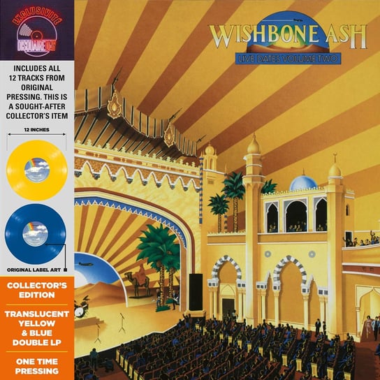 Live Dates. Volume Two (winyl w kolorze żółtym i niebieskim) Wishbone Ash