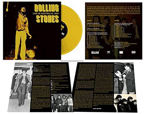 Live In Australia 1966 (Yellow), płyta winylowa The Rolling Stones