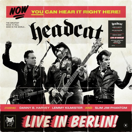 Live In Berlin, płyta winylowa Headcat