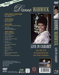 Live In Cabaret 1975 Warwick Dionne