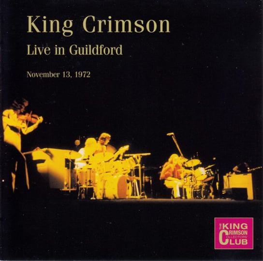 Live In Guildford 1972 King Crimson
