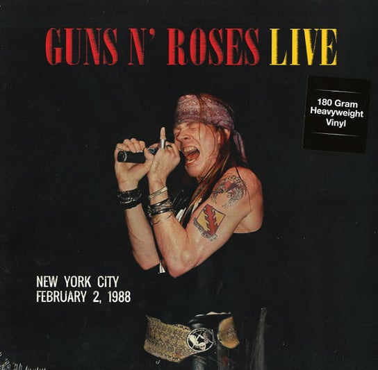 Live In New York City February 2 1988, płyta winylowa Guns N' Roses