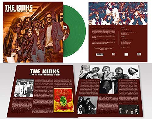 Live In San Francisco 1970 (Limited Dark Green) Kinks