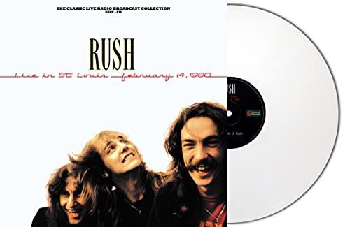 Live In St Louis 1980 (White), płyta winylowa Rush