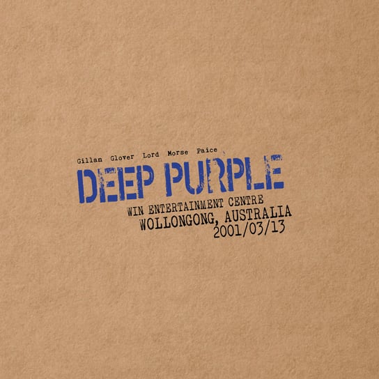 Live In Wollongong 2001 (Limited Edition) Deep Purple