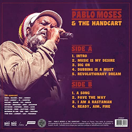 Live, płyta winylowa Moses Pablo