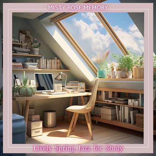Lively Spring Jazz for Study Misty Rose Memory