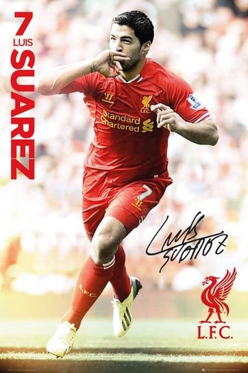 Liverpool Luis Suarez 13/14 - plakat 61x91,5 cm Liverpool FC