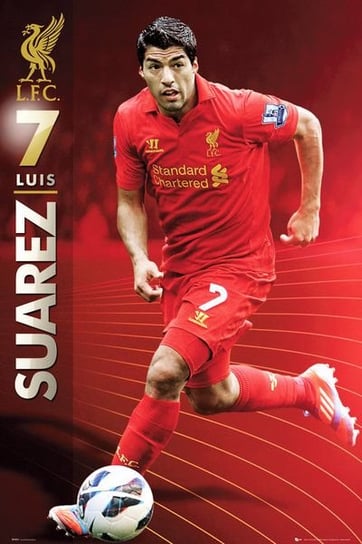 Liverpool Suarez 12/13 - plakat 61x91,5 cm Liverpool FC