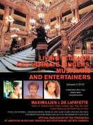 Living Legends and Ultimate Singers, Musicians and Entertainers De Lafayette Maximillien J