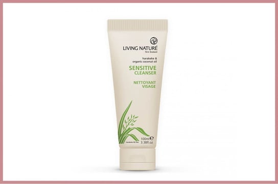 Living Nature, 100% naturalny żel do mycia twarzy dla skóry wrażliwej z olejem Manuka, 100 ml Living Nature