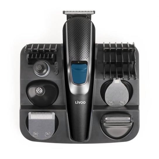 Livoo Wielofunkcyjny trymer z akcesoriami, czarny Livoo