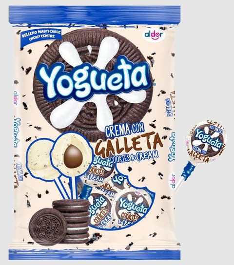 Lizaki Aldor Yogueta Cookies & Cream 768g Jelly Belly