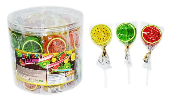 Lizaki Fruit Slice  Lollipop 50 sztuk Jelly Belly
