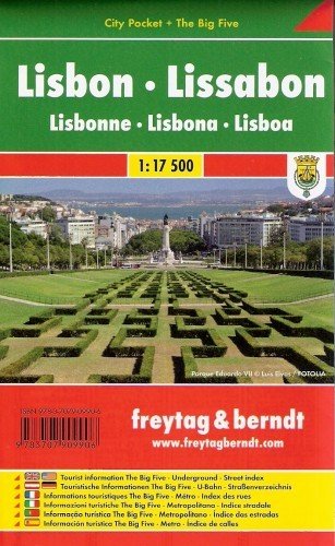 Lizbona. Mapa 1:17 500 Opracowanie zbiorowe