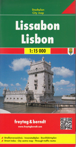 Lizbona. Plan miasta 1:15 000 Freytag & Berndt