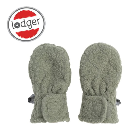 Lodger, Polarowe Rękawiczki Dziecięce, Szałwiowe, Fleece Elm, 1-2 L Lodger