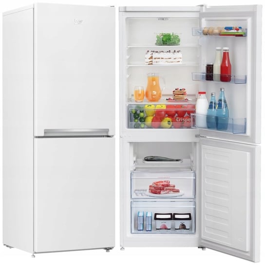 Lodówka Beko RCSA 240K40WN 229l 153 cm obustronny montaż drzwi, biała Beko