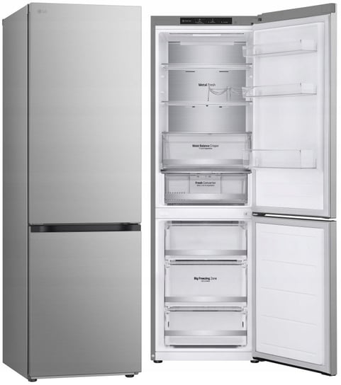 Lodówka Lg Gbv5140Dpy No Frost 344L Door Cooling LG