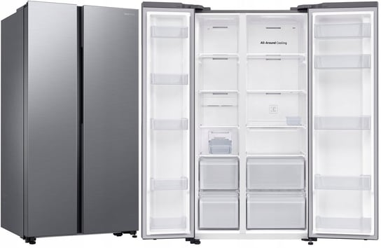 Lodówka SBS Samsung RS 62DG5003S9 SpaceMax 655l NoFrost 91,2cm Samsung
