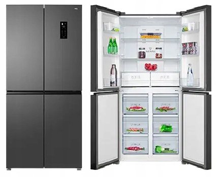 Lodówka Side By Side Tcl Rp470Csf0 No Frost 470 L TCL