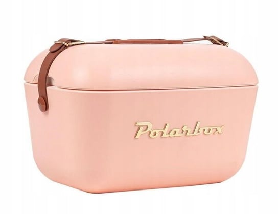 Lodówka turystyczna POLARBOX GOLD coral + brąz 12L Polarbox