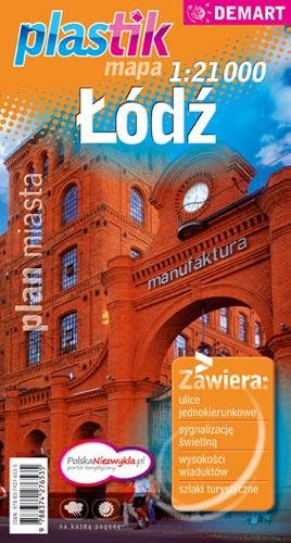 Łódź. Plan miasta 1:21 000 Opracowanie zbiorowe