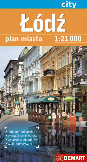 Łódź. Plan miasta 1:21 000 Opracowanie zbiorowe