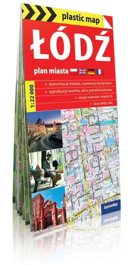 Łódź. Plan miasta 1: 22 000 Expressmap Polska Sp. z o.o.