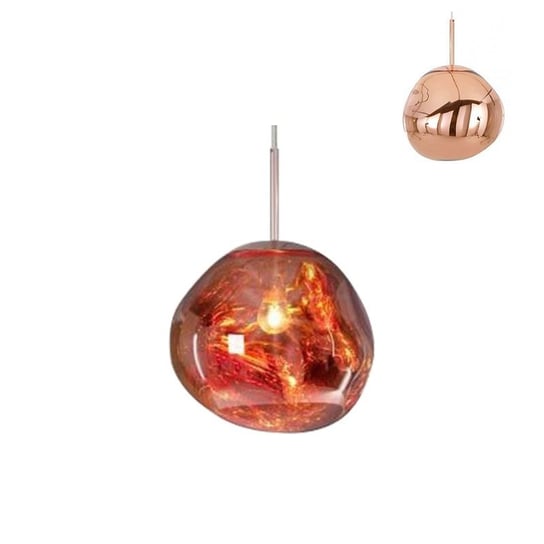 LOFTHOME LAMPA NORDIC MIEDZIANA LAVA TYPU DIXON 36 ITALHOUSE