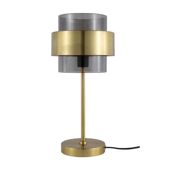 Loftowa lampa stołowa Miele LP-866/1T SM/GD przydymiona złota Light Prestige