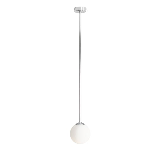Loftowa lampa sufitowa Pinne do przedpokoju biała chrom Aldex
