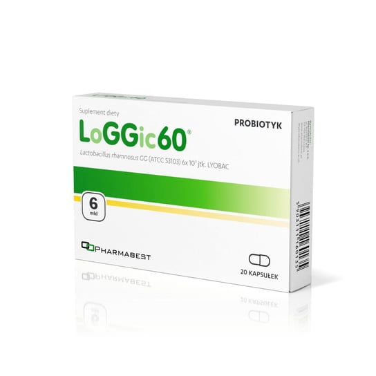 LoGGic60®, Suplement diety, 20 kaps. Pharmabest