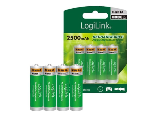 LogiLink Akumulator AA / R6 2500mAh 4 szt. LogiLink