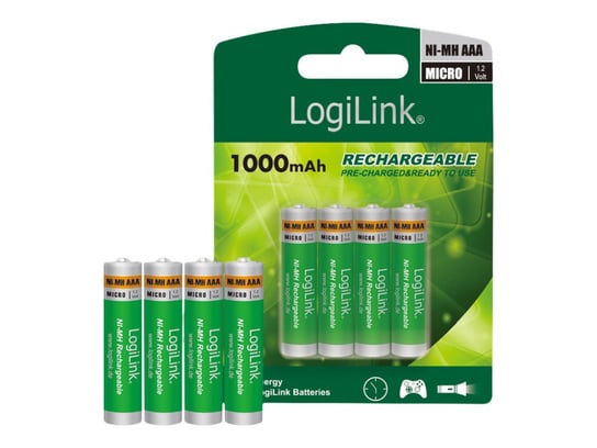 LogiLink Akumulator AAA / R03 1000mAh 4 szt. LogiLink
