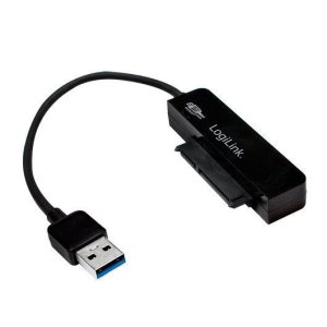 Logilink AU0012A Adapter/konwerter USB 3.0 na 2,5 cala (6,35 cm) SATA, czarny LogiLink