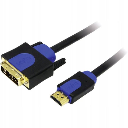 Logilink Dvi / Hdmi Kabel 1.00 M Pozłacane Styki, LogiLink