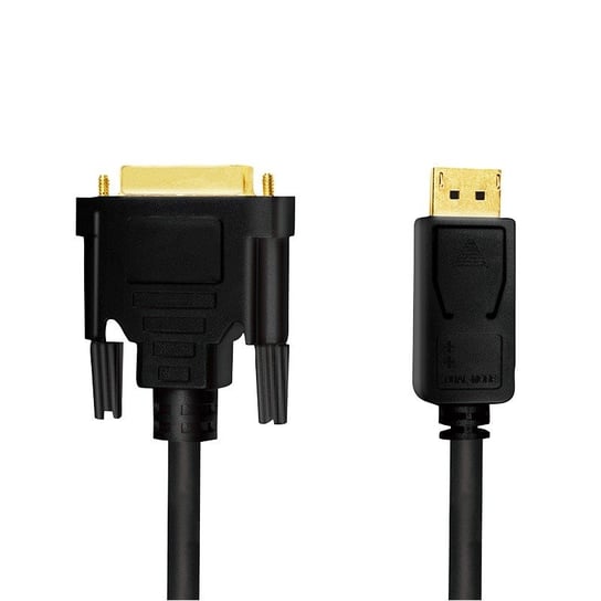 LogiLink, kabel DisplayPort 1.2 do DVI, Czarny, 2 m LogiLink