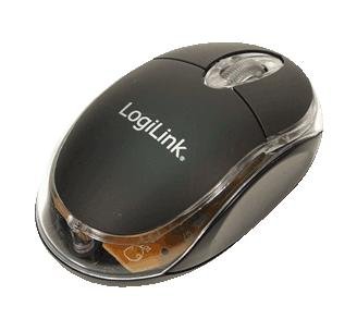 LogiLink Myszka optyczna do notebooka z diodami LED LogiLink